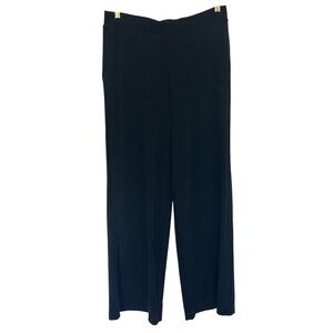 Chico's Travelers Wide Leg Pocket Pants black